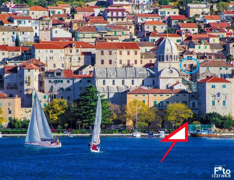 Apartment Sibenik Johnny'S Place ภายนอก รูปภาพ